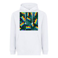 White Pride lgbtq flags with leopard seamless pattern Heavyweight Hoodie - BundleAndBundleShop