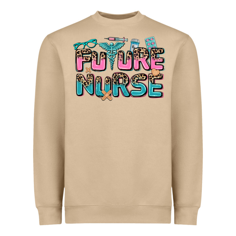 Future Nurse Heavyweight Sweatshirt by AdoDesignShop | Teevron