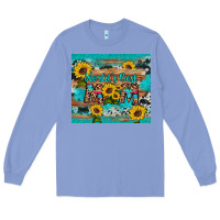World's Best Mom Sunflower Leopard Cowhide Long Sleeve Tee | Teevron