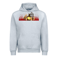 Heather Grey wizard Urban Hoodie - TumblerDesignByShophia