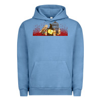 Pigment Pebble Blue wizard Urban Hoodie - TumblerDesignByShophia