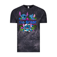 Cloud Black preview flower stitch 5th grade Vintage Tee - AdoDesignShop