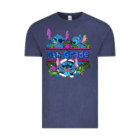 Vintage Denim preview flower stitch 5th grade Vintage Tee - AdoDesignShop