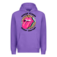 Purple Always savage never average Premium Hoodie - Bettercallsaul