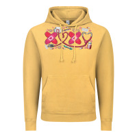 Vintage Mustard xoxo valentine Vintage Hoodie - RacoonDesign