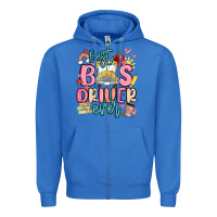 True Royal best bus driver ever Zipper Hoodie - MaliasSmallBusiness