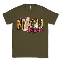 Army Green Nicu Mama Classic Tee - CowhideDigitalArt