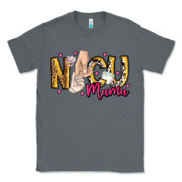 Charcoal Heather Nicu Mama Classic Tee - CowhideDigitalArt