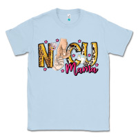 Dusty Blue Nicu Mama Classic Tee - CowhideDigitalArt