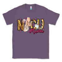 Lavender Nicu Mama Classic Tee - CowhideDigitalArt