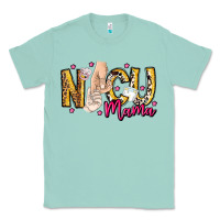 Seafoam Nicu Mama Classic Tee - CowhideDigitalArt