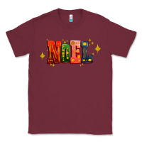 Burgundy noel Classic Tee - AdoDesignShop