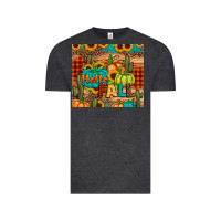 Vintage Black hello fall pumpkin Vintage Tee - JahusDesignShop