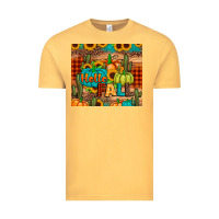 Vintage Mustard hello fall pumpkin Vintage Tee - JahusDesignShop