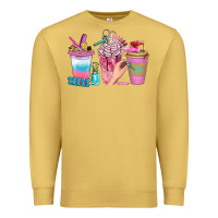 Antique Gold Nail Coffee Cups With Rings Bbs Premium Sweatshirt - BundleAndBundleShop