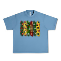 Pebble Blue christmas brushstroke Urban Heavy Tee - BundleAndBundleShop