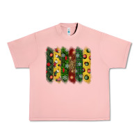 Salmon christmas brushstroke Urban Heavy Tee - BundleAndBundleShop