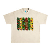 Sandshell christmas brushstroke Urban Heavy Tee - BundleAndBundleShop