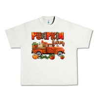 Pistachio pumpkin farm truck Urban Heavy Tee - AdoDesignShop