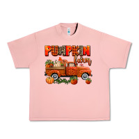 Salmon pumpkin farm truck Urban Heavy Tee - AdoDesignShop