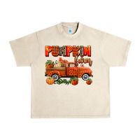 Sandshell pumpkin farm truck Urban Heavy Tee - AdoDesignShop