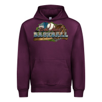 Mauve Wine Wild about Baseball Urban Hoodie - HowdyJamesFarm