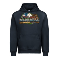 Navy Wild about Baseball Urban Hoodie - HowdyJamesFarm