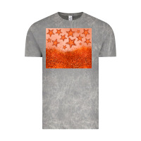 Cloud Rock orange glitter star Vintage Tee - JahusDesignShop