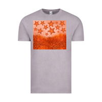Vintage Zinc orange glitter star Vintage Tee - JahusDesignShop