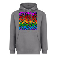 Storm Pride lgbtq flowers seamless pattern Heavyweight Hoodie - BundleAndBundleShop