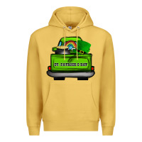 Antique Gold St Patrick's Day Truck Premium Hoodie - Bettercallsaul