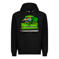 Black St Patrick's Day Truck Premium Hoodie - Bettercallsaul