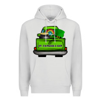 Dove Grey St Patrick's Day Truck Premium Hoodie - Bettercallsaul