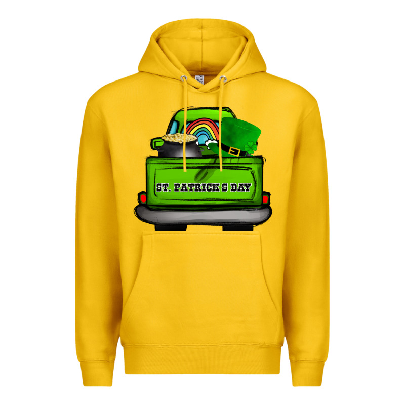 St Patrick's Day Truck Premium Hoodie by Bettercallsaul | Teevron