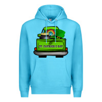 Ocean Blue St Patrick's Day Truck Premium Hoodie - Bettercallsaul