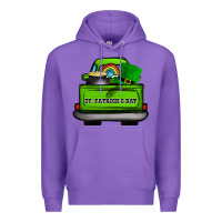 Purple St Patrick's Day Truck Premium Hoodie - Bettercallsaul