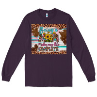 Plum being a mom makes my life complete Long Sleeve Tee - Artiststas