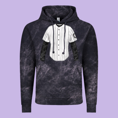 Baseball Uniform Fa Element Vintage Hoodie Designed By Fadigitalartstudio