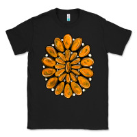 Black orange gemstone Classic Tee - RanaPortraitStore