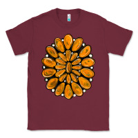 Burgundy orange gemstone Classic Tee - RanaPortraitStore
