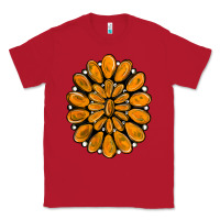 Red orange gemstone Classic Tee - RanaPortraitStore