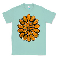 Seafoam orange gemstone Classic Tee - RanaPortraitStore