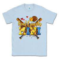 Dusty Blue ballpark mini Classic Tee - AdoDesignShop