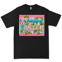Black happy easter mousepad Premium Tee - BarkalooDesign
