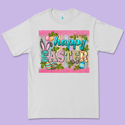 Happy Easter Mousepad Premium Tee Designed By Barkaloodesign