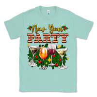 Seafoam new year party christmas coctail Classic Tee - AdoDesignShop