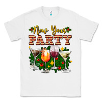 White new year party christmas coctail Classic Tee - AdoDesignShop