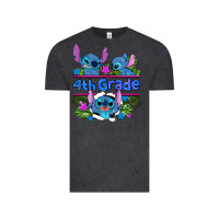 Vintage Black preview flower stitch 4 th grade Vintage Tee - AdoDesignShop
