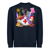 Navy nurse  summer Heavyweight Sweatshirt - AdoDesignShop