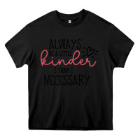 Black always Heavy Core Tee - Unal Design